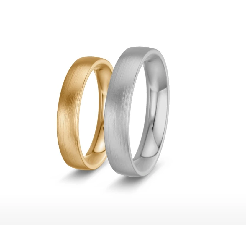 Strichmatt-Rosegold-Platin