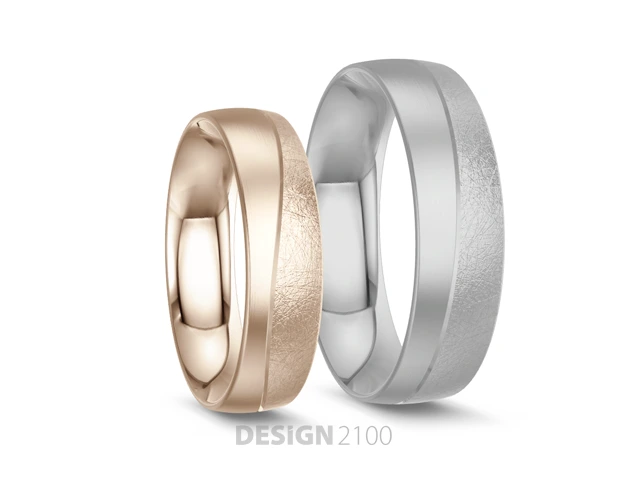 Mehrfarbige-Trauringe-Platin--Dawnrose-Gold-